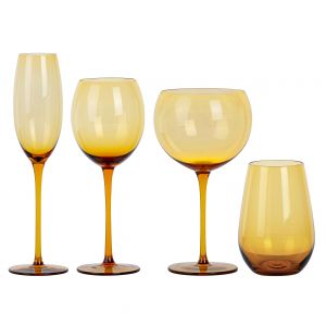 Ballard Glassware, Amber